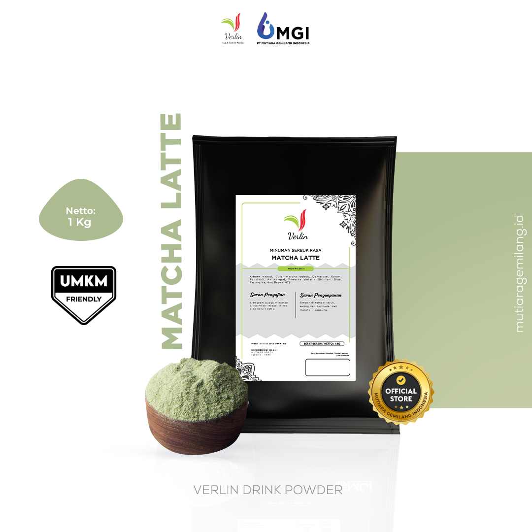 VERLIN Drink Powder Matcha Latte