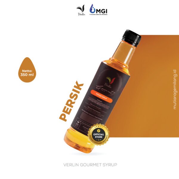 VERLIN Gourmet Syrup Peach