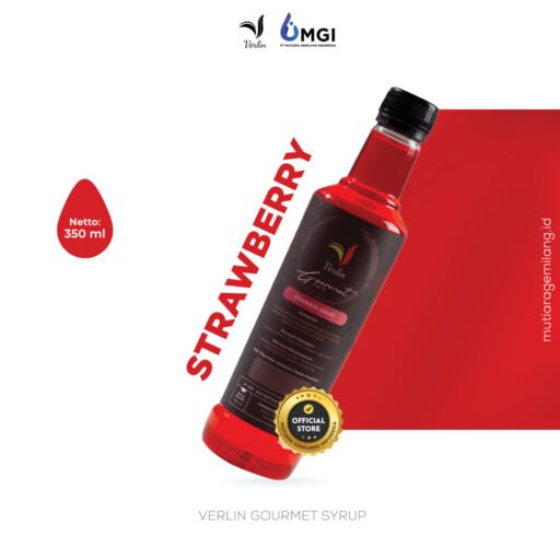 VERLIN Gourmet Syrup Strawberry