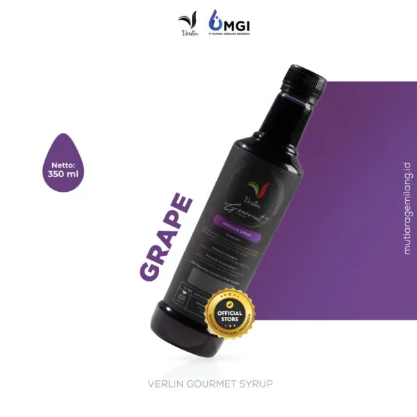 VERLIN Gourmet Syrup Grape